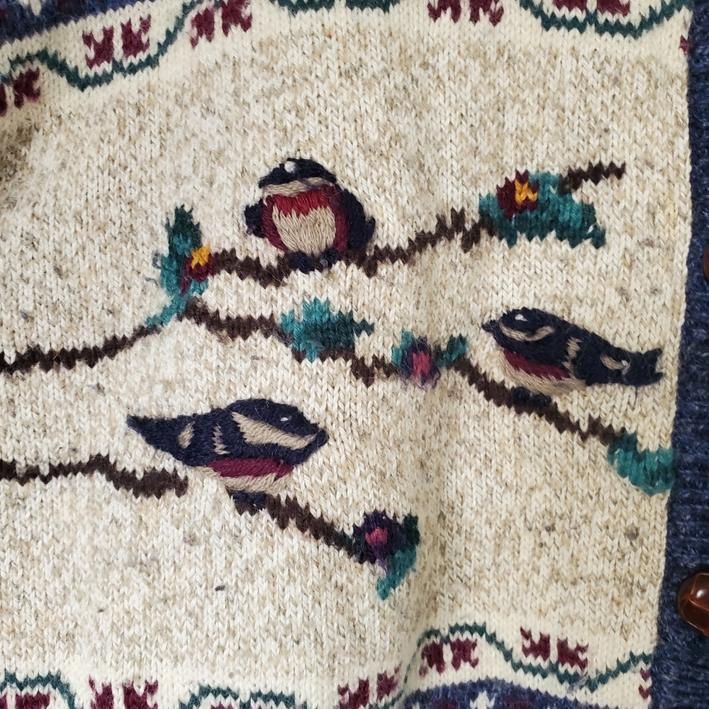 Northern Reflections Bird Cardigan - Picture 2 of 5